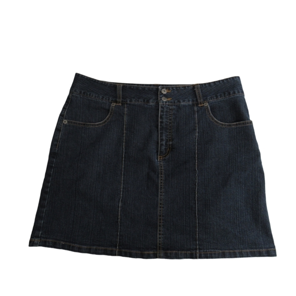 𝅺b.u.m. equipment stretch denim Size 14 skirt